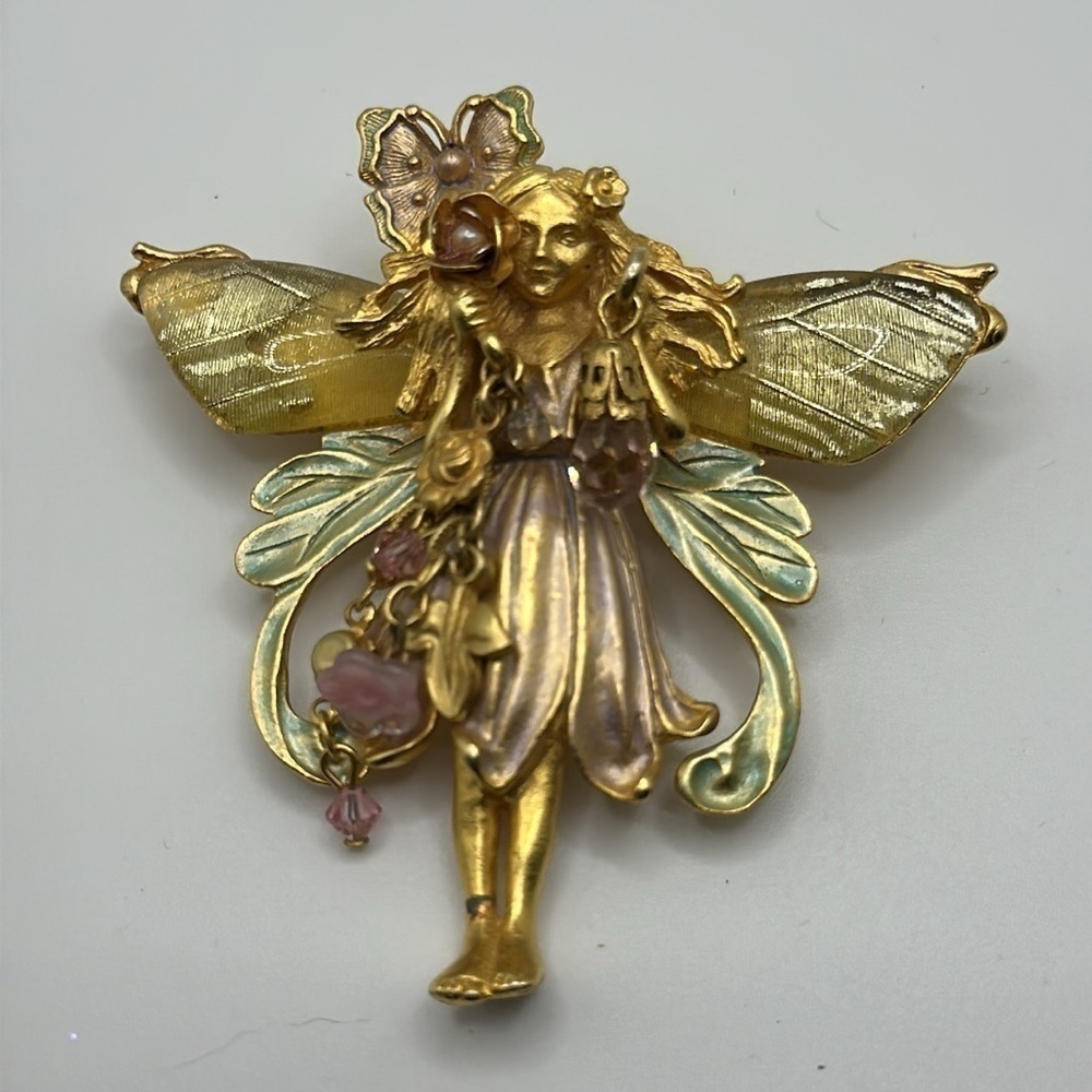 KIRKS FOLLY pendent and brooch